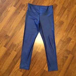 Zyia Blue Metallic Light n Tight